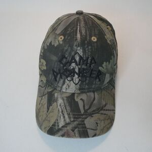 Camp Pioneer Boy Scout Camouflage Hat Green Embroidered BSA Hatfield AR Closed